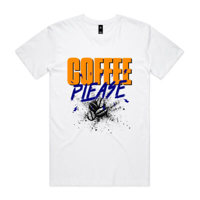 COFFEE PLEASE Mens Tee Thumbnail